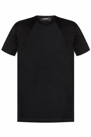 Mesh-trimmed t-shirt, zdjęcie 1 Mesh-trimmed t-shirt od Dsquared2